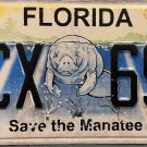 2013 Florida Save the Manatee License Plate (ICX 699)