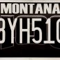 Montana "406" License Plate (BYH510)