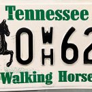 2009 Tennessee Walking Horse License Plate (0 623) LOW NUMBER