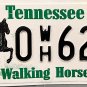 2009 Tennessee Walking Horse License Plate (0 623) LOW NUMBER