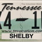2022 Tennessee License Plate (9X4-1W4)