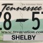 2022 Tennessee License Plate (4Z8-5T8)