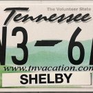 2021 Tennessee License Plate (5W3-6A6)
