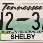 2021 Tennessee License Plate (4W2-3A0)