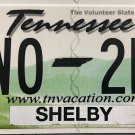 2021 Tennessee License Plate (4W0-2H7)