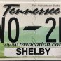2021 Tennessee License Plate (4W0-2H7)