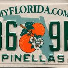 2013 Florida License Plate (B86 9MU)