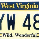 2019 West Virginia License Plate (6YW 482)