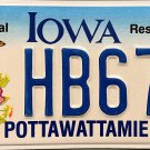 2002 Iowa Natural Resources Yellow Bird License Plate (HB675) 2002 Iowa Natural Resources Yellow Bird License Plate (HB675)