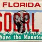 2005 Florida Save the Manatee License Plate (UGOGRL-1)