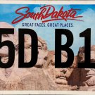 2024 South Dakota License Plate (15D B16)