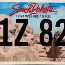 2024 South Dakota License Plate (61Z 823)