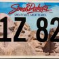 2024 South Dakota License Plate (61Z 823)