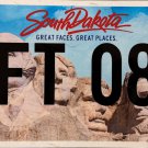 2024 South Dakota License Plate (1FT 081)