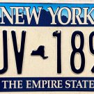 New York License Plate (AUV 1897)