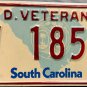 South Carolina Disabled Veteran License Plate (V 1851)