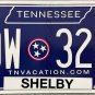 2023 Tennessee License Plate (BDW 3244)