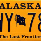 1998 Alaska License Plate (CWY 780)
