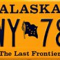 1998 Alaska License Plate (CWY 780)