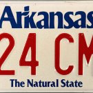 2000 Arkansas License Plate (024 CMK)
