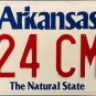 2000 Arkansas License Plate (024 CMK)