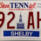2000 Tennessee BicenTENNial License Plate (092 AHR)