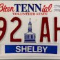 2000 Tennessee BicenTENNial License Plate (092 AHR)