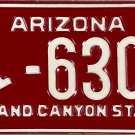 1987 Arizona Disabled Wheelchair License Plate (63-C2)