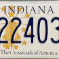 2003 Indiana Disabled Wheelchair License Plate (224031)