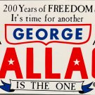 George Wallace for President License Plate (Plastic) George Wallace for President License Plate (Plastic)