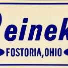 Reineke Ford Fostoria, Ohio Plastic License Plate