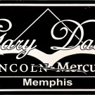 Gary Davis Lincoln-Mercury Memphis License Plate Gary Davis Lincoln-Mercury Memphis License Plate