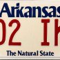 2005 Arkansas License Plate (602 IKI)