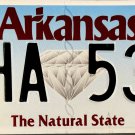 2023 Arkansas License Plate (AHA 53U)