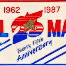 1987 Walmart 25th Anniversary License Plate (Thick Plastic) 1987 Walmart 25th Anniversary License Plate (Thick Plastic)