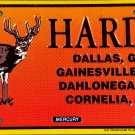 Hardy Chevrolet, Buick, Pontiac, Mercury, Ford License Plate from Georgia