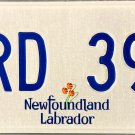 2010 Newfoundland Labrador Canada License Plate (HRD 395) 2010 Newfoundland Labrador Canada License Plate (HRD 395)