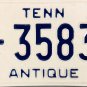 Tennessee Antique License Plate (A-35834)