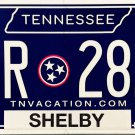 2024 Tennessee License Plate (BDR 2826)