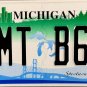 2021 Michigan Spectacular Peninsulas License Plate (3MT B66)