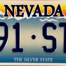2013 Nevada License Plate (091 STW)