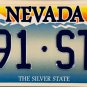 2013 Nevada License Plate (091 STW)