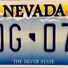 Nevada License Plate (80G 074)