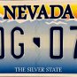 Nevada License Plate (80G 074)