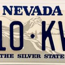 2002 Nevada License Plate (110 KVR)