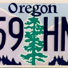 2017 Oregon License Plate (759 HMQ)