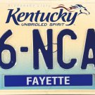 2007 Kentucky Vanity License Plate (96-NCAA)