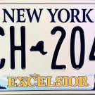 New York License Plate (LCH-2049)