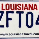 2019 Louisiana Battle of new Orleans License Plate (ZFT045)