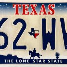 Texas License Plate (362 WVT)
